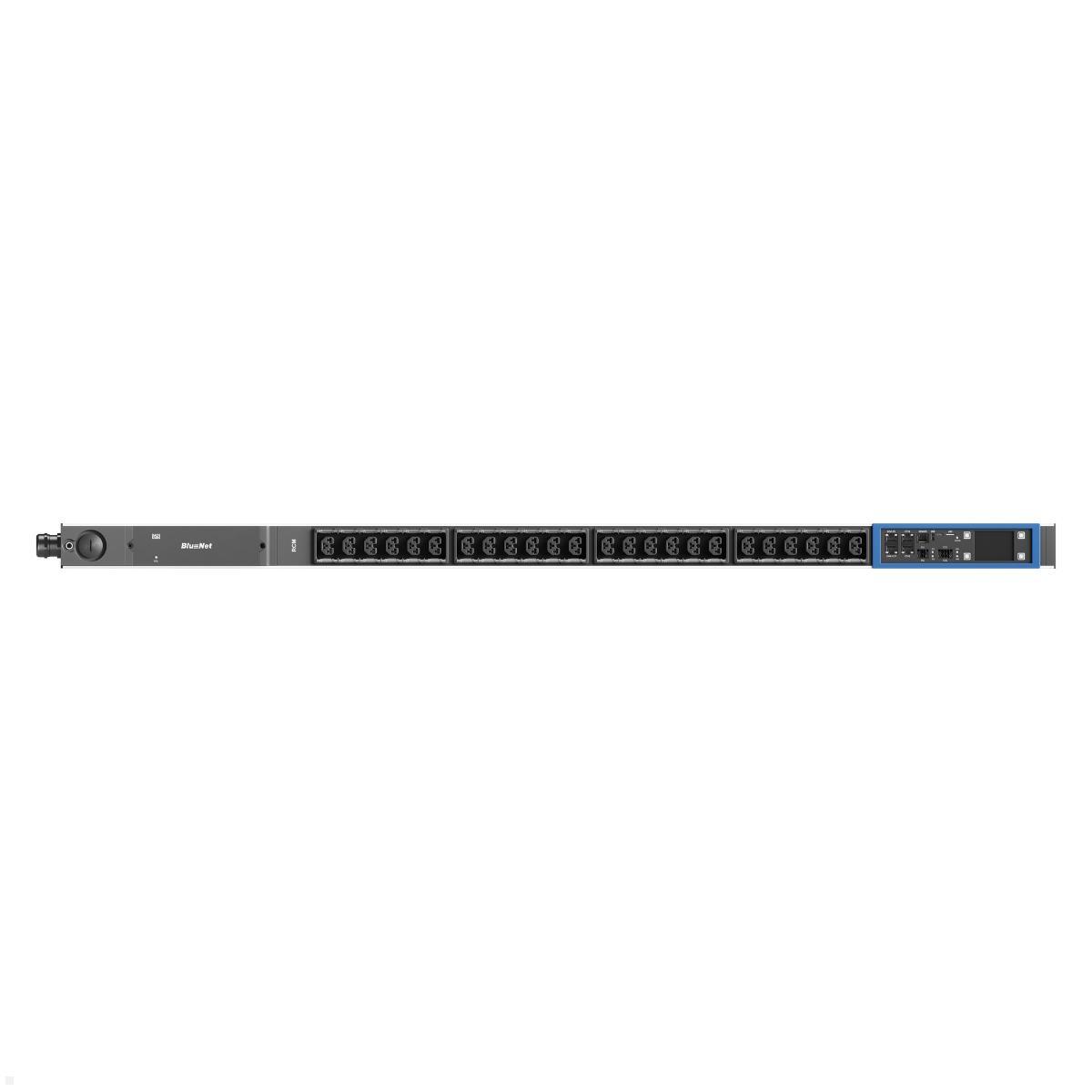 Bachmann BN PRO Metered + RCM – 24xCombo, 3,0m CEE 16A/3p (BM0024747), Differenzstrommessung