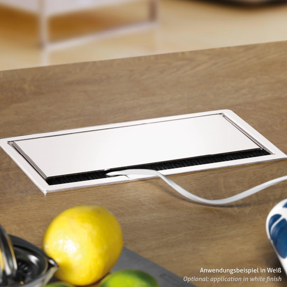 Bachmann CONI Einbaurahmen 4-fach Edelstahl (338.0089) Anwendung Küche Bachmann CONI Einbaurahmen 4-fach Edelstahl (338.0089) Anwendung Küche