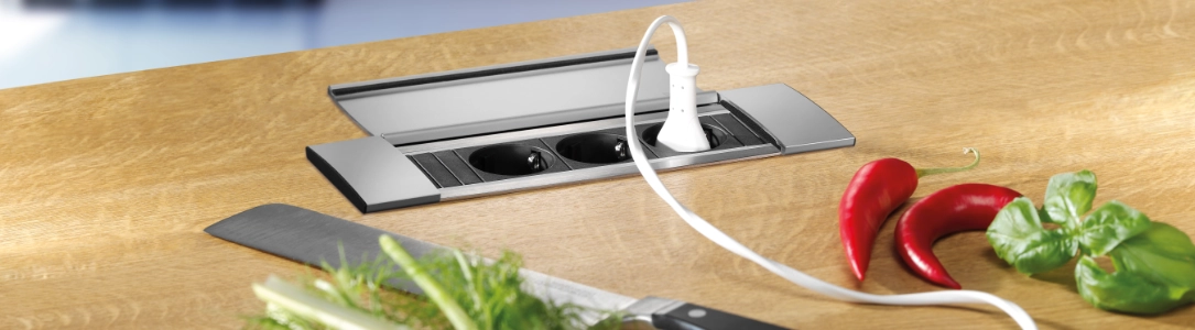 Bachmann Tischanschlussfeld POWER FRAME Einbau Bachmann Tischanschlussfeld POWER FRAME Einbau