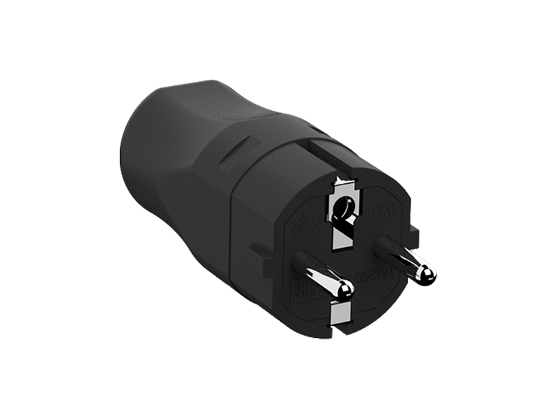 bachmann-schutzkontakt-zentralstecker-schwarz-960-101 bachmann-schutzkontakt-zentralstecker-schwarz-960-101