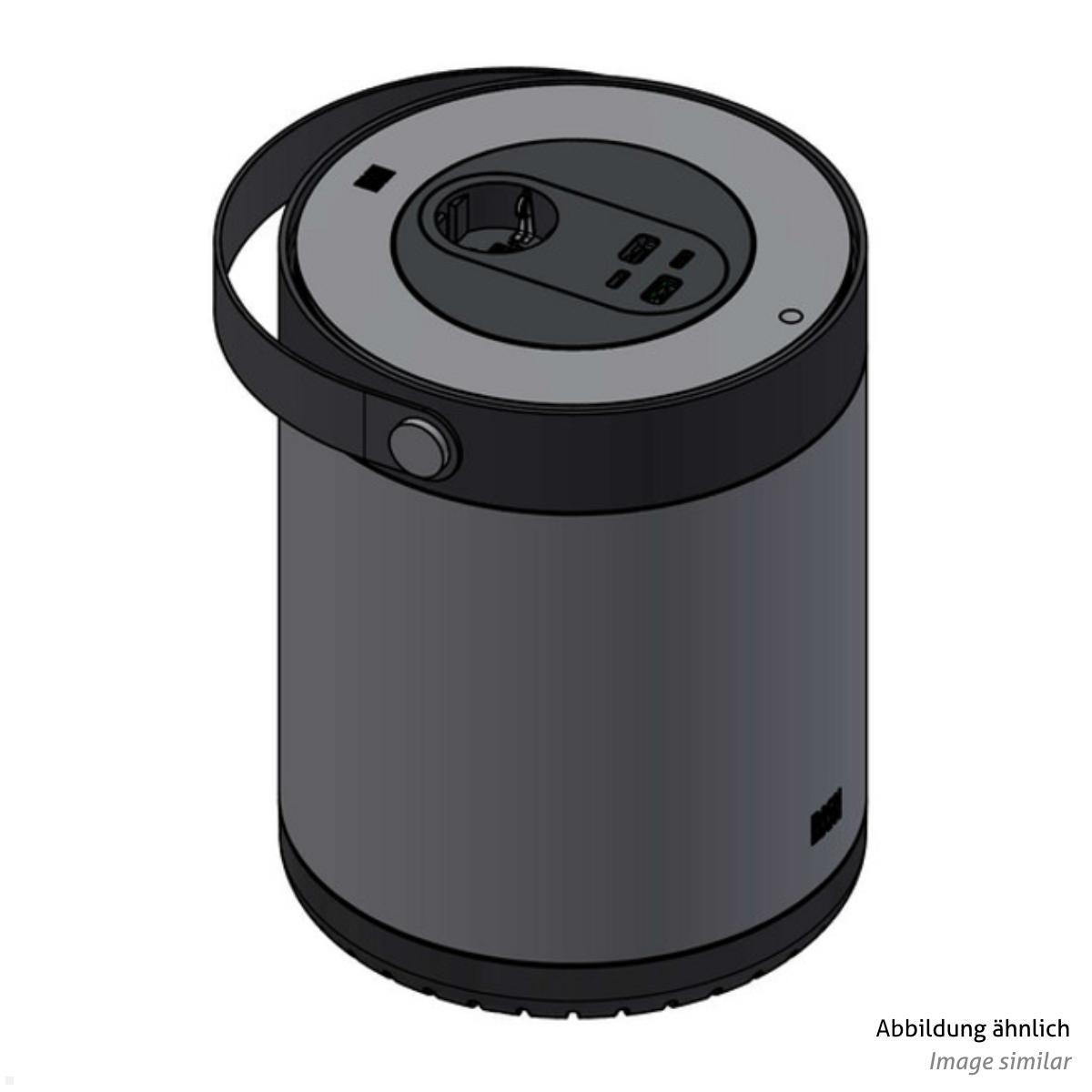 Bachmann MOV:E Power Unit 2x USB A/C Charger, weiß (BM0010912), Zeichnung