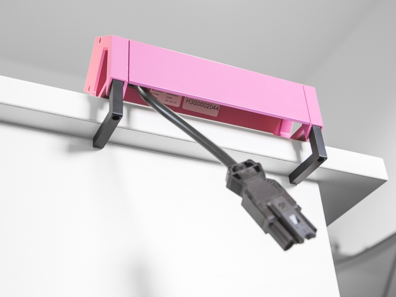 Bachmann DESK 2 3x Steckdose Erikaviolett (902.749) Tischmontage