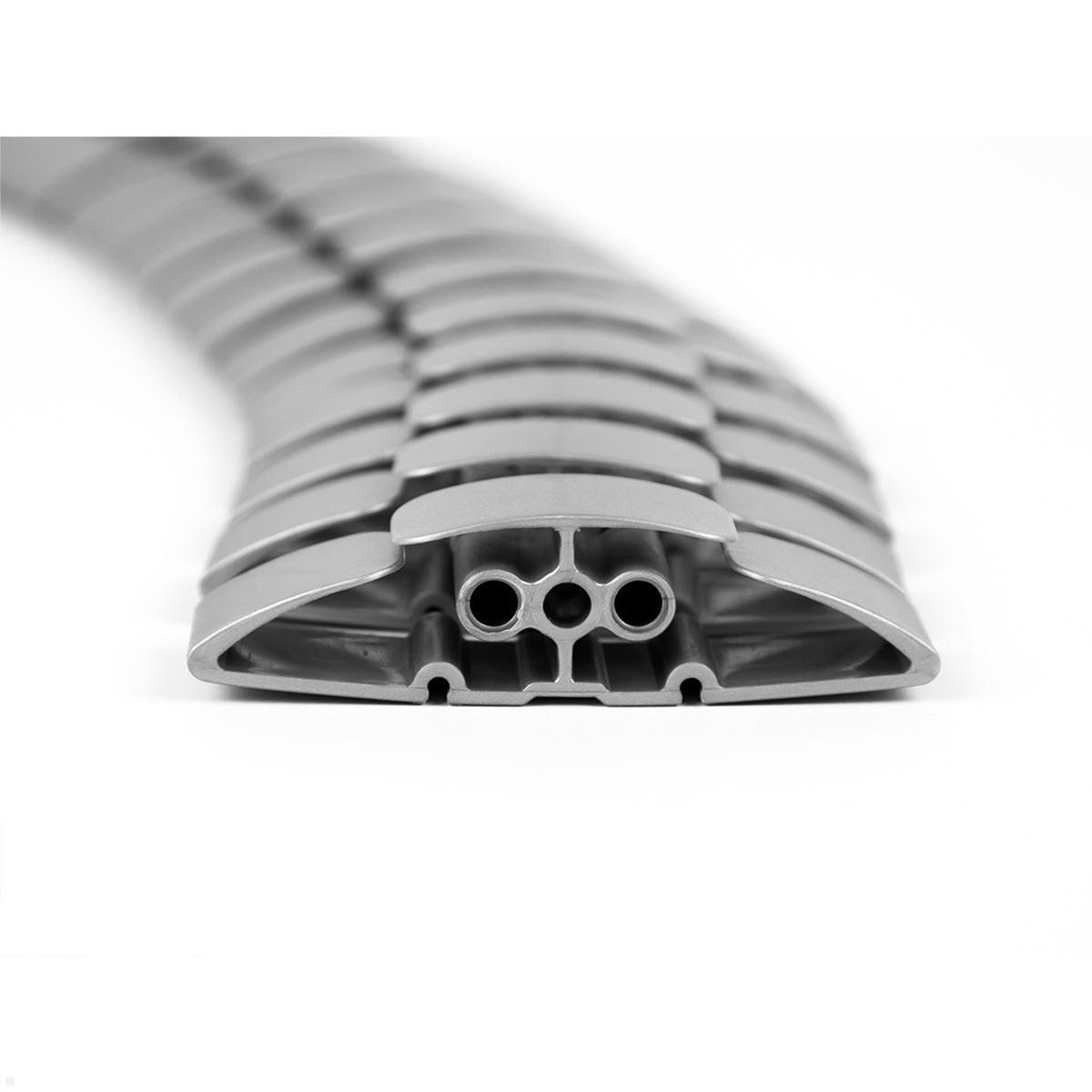 Bachmann Kabelschlange PRO Set mit Easy-Desk-3G-Halterung, silber (003.057S) flexibel Bachmann Kabelschlange PRO Set mit Easy-Desk-3G-Halterung, silber (003.057S) flexibel