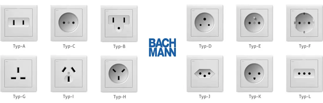 Bachmann internationale Steckdosenleiste