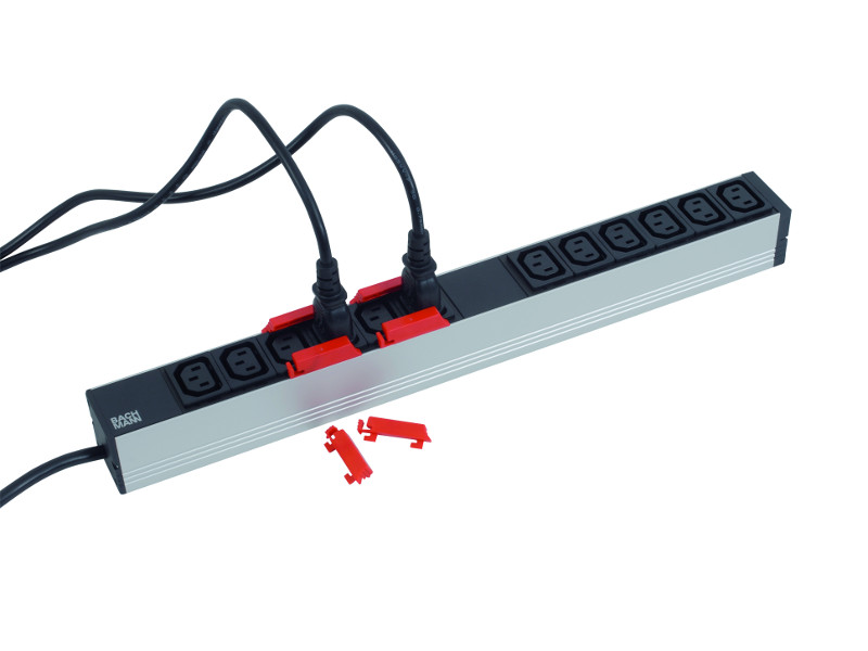 Bachmann Zubehör IT PDU Steckerverriegelung rot für C13 940.103 Bachmann Zubehör IT PDU Steckerverriegelung rot für C13 940.103