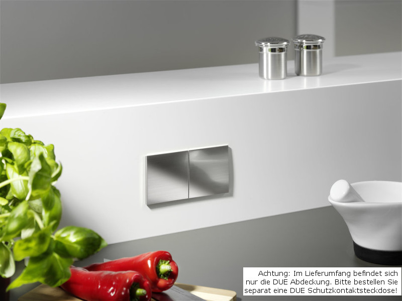 Bachmann 929.100 DUE Abdeckung in Edelstahl-Optik geschlossen Bachmann 929.100 DUE Abdeckung in Edelstahl-Optik geschlossen