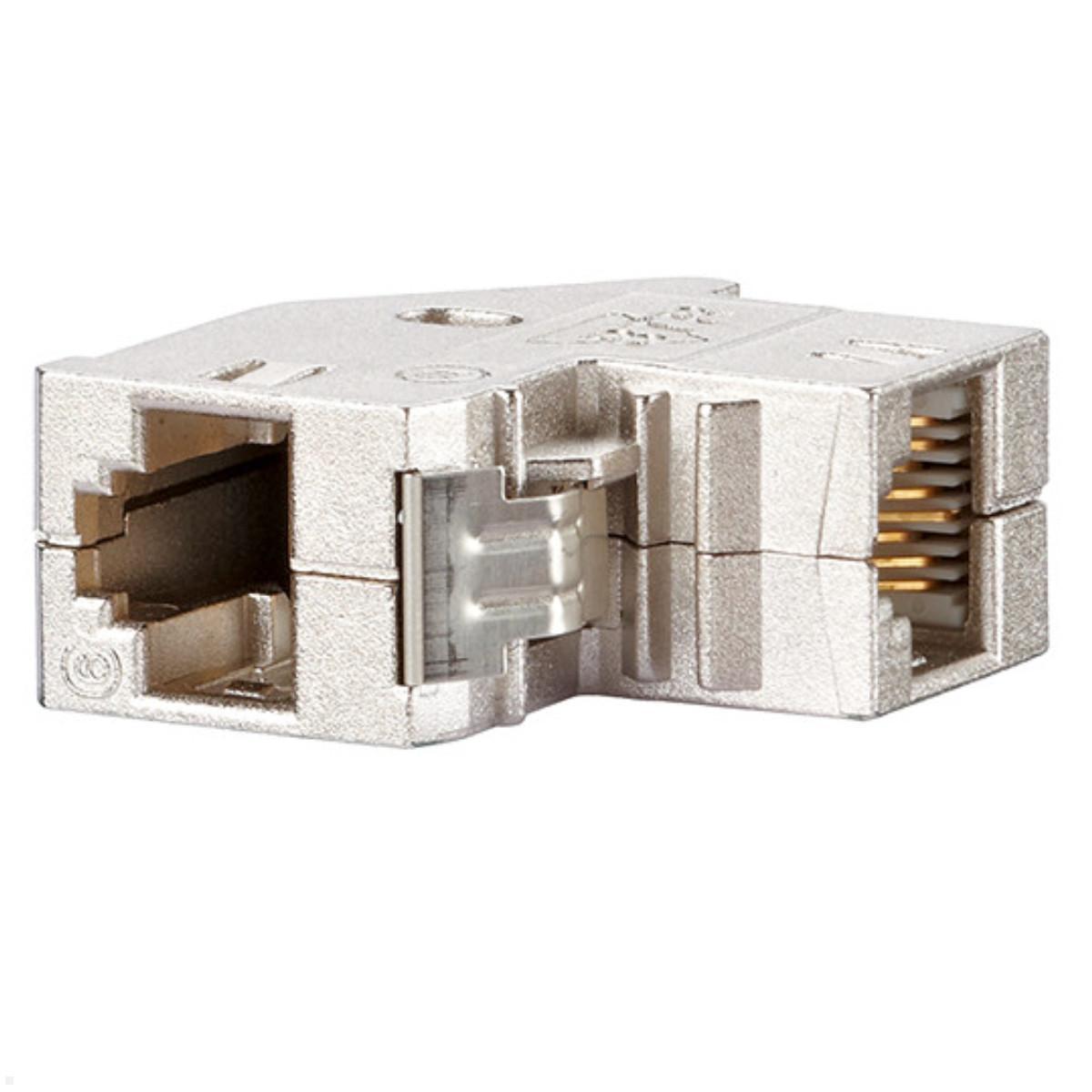 Bachmann Keystone Modul Cat6 Modul RJ45 Kupplung (918.032), 90grad seitlicher Abgang Bachmann Keystone Modul Cat6 Modul RJ45 Kupplung (918.032), 90grad seitlicher Abgang