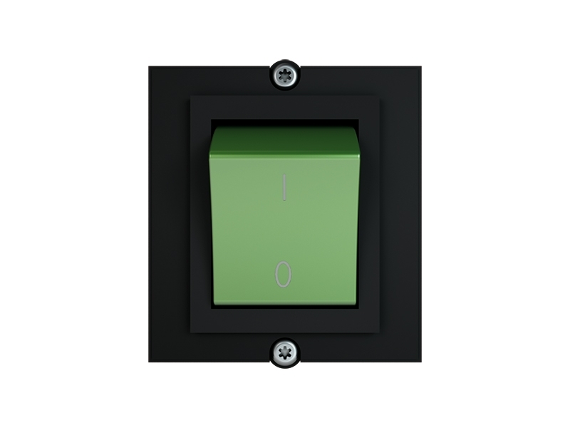 Bachmann Custom Modul Wippschalter 2-polig (917.135) Bachmann Custom Modul Wippschalter 2-polig (917.135)