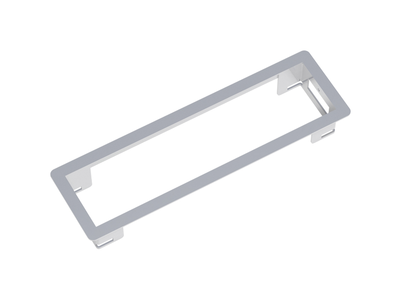 Bachmann Power Frame Einbaurahmen 3-fach Edelstahl (317.001) Bachmann Power Frame Einbaurahmen 3-fach Edelstahl (317.001)