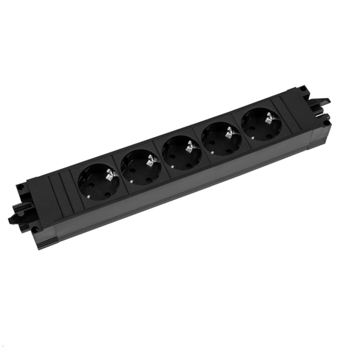 Bachmann STEP BASE 5-fach Steckdosenleiste mit GST18 (906.18821) Bachmann STEP BASE 5-fach Steckdosenleiste mit GST18 (906.18821)