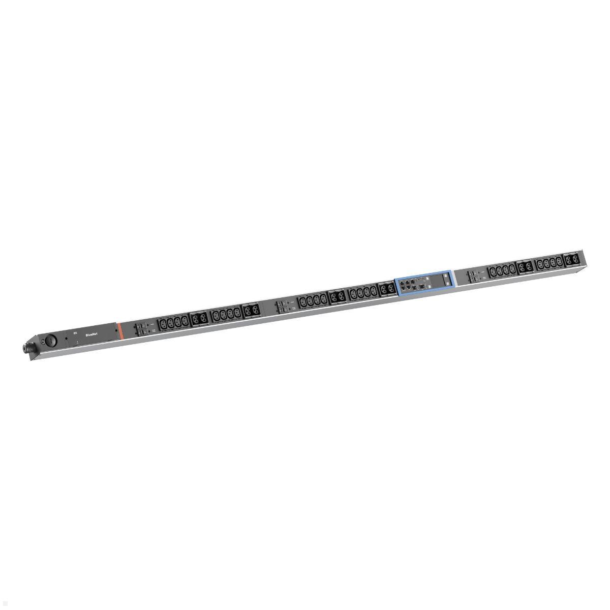 Bachmann BN PRO S Switched - 32A Rack PDU mit 24xC13 12xCombo 6xMCB, 3,0m CEE 32A/5p (BM0024781), Rack PDU 32A