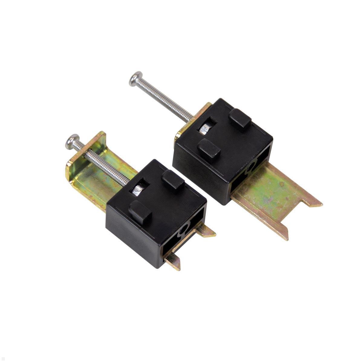 Bachmann CONI DUO Einbaurahmen kurz, 2x 3-fach (911.047) schwarz, Installationsmaterial  Bachmann CONI DUO Einbaurahmen kurz, 2x 3-fach (911.047) schwarz, Installationsmaterial