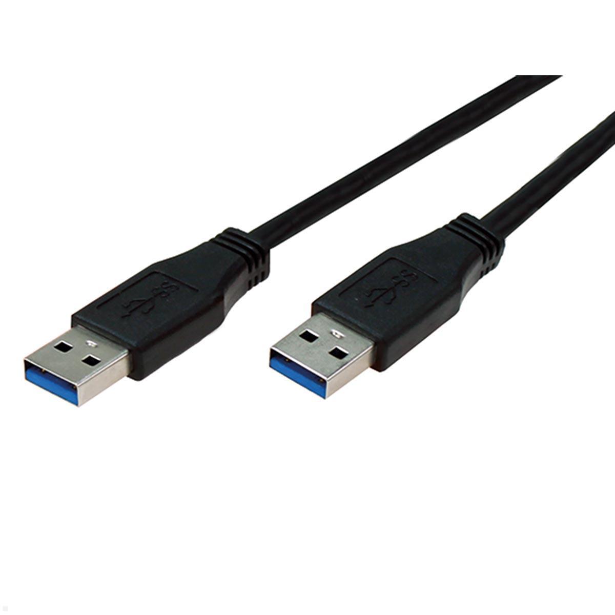 Bachmann USB 3.0 A/A Anschlusskabel 3 m 918.082 gedreht belegt, Detail Bachmann USB 3.0 A/A Anschlusskabel 3 m 918.082 gedreht belegt, Detail