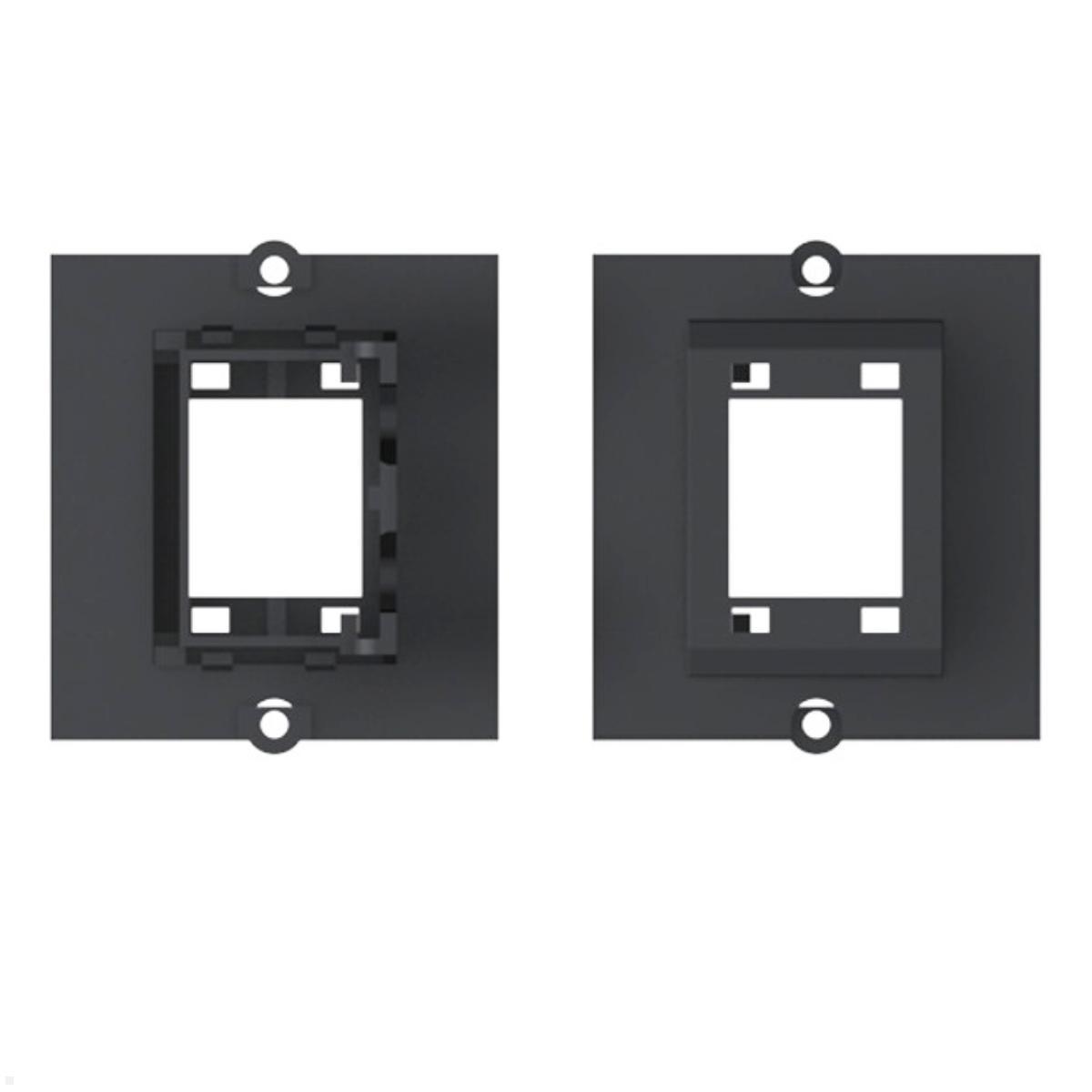 Bachmann Rahmen für 1x RDM CAT6 Modul RJ45 (917.005)  Bachmann Rahmen für 1x RDM CAT6 Modul RJ45 (917.005)
