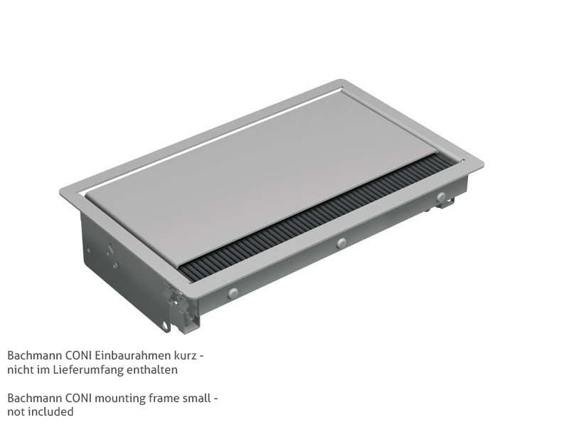 Bachmann Zubehör Bürstenleiste für CONI 3-fach Anwendungsbeispiel