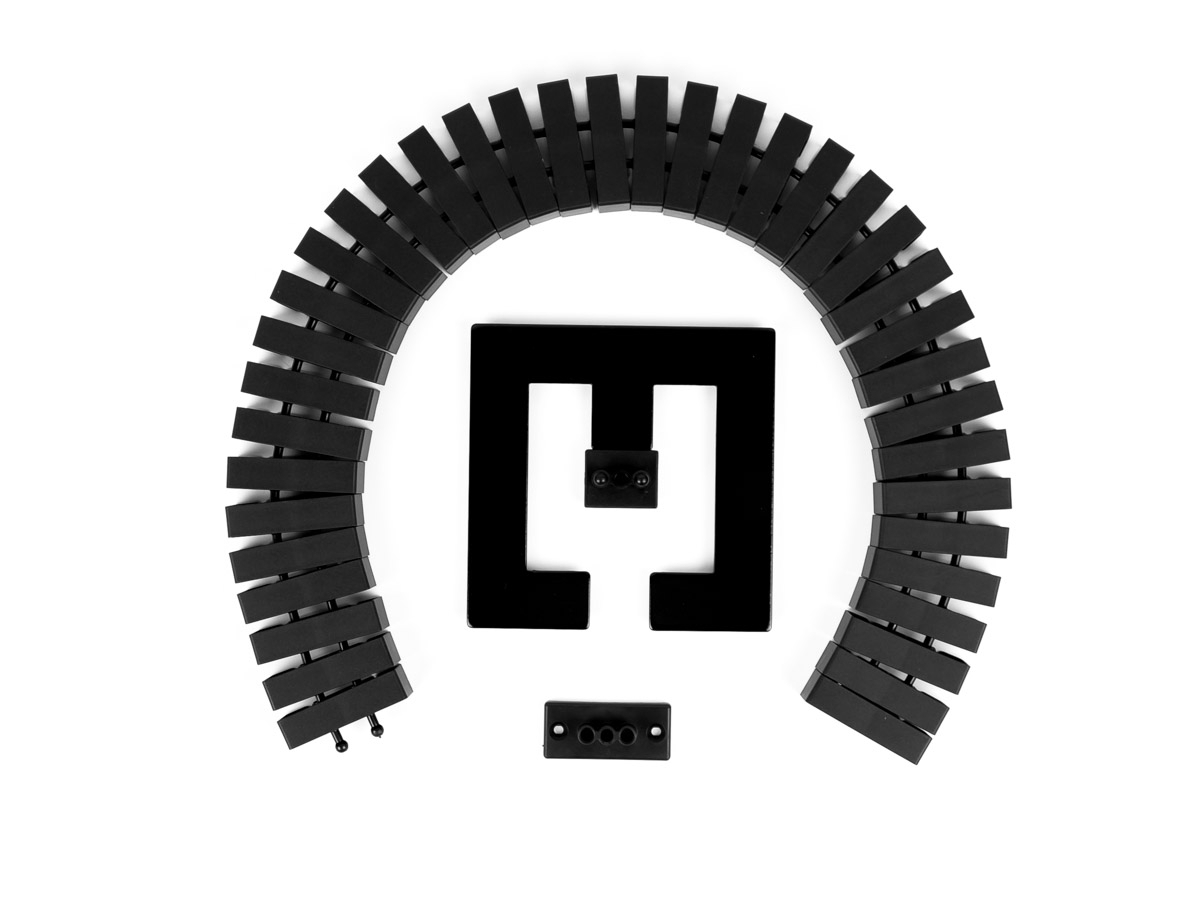 Bachmann Kabelschlange FLEX II-Set schwarz (930.022) Lieferumfang Bachmann Kabelschlange FLEX II-Set schwarz (930.022) Lieferumfang