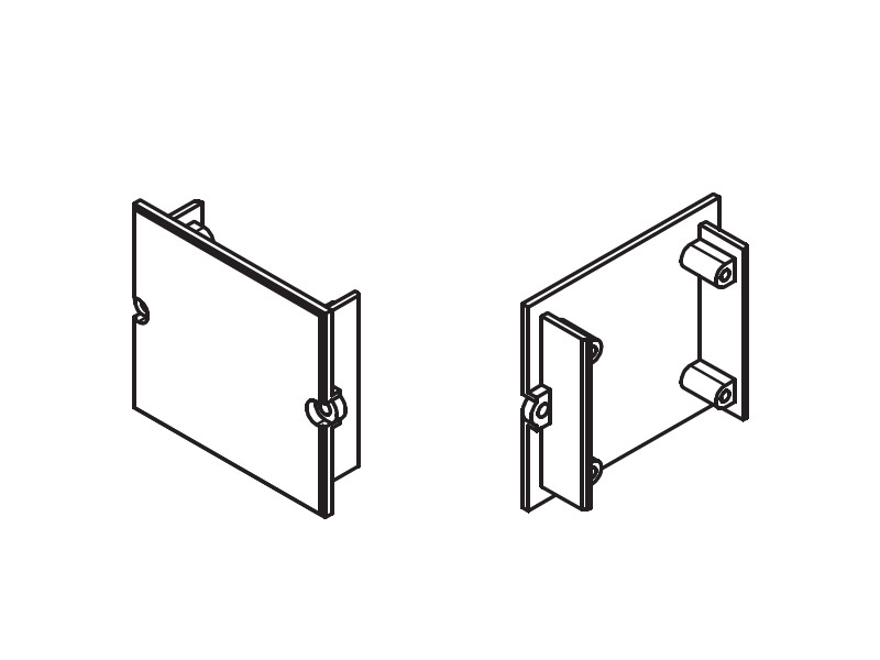 Bachmann Custom Modul Blindabdeckung mit Anschraubdome 917.010 side Bachmann Custom Modul Blindabdeckung mit Anschraubdome 917.010 side