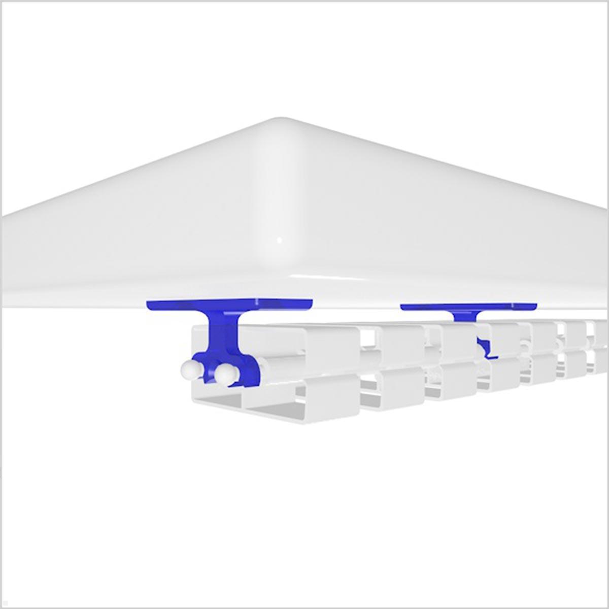 Bachmann Kabelschlange PRO Set mit Easy-Desk-3G-Halterung, silber (003.057S) mit Easy-Desk 3G Halterung Bachmann Kabelschlange PRO Set mit Easy-Desk-3G-Halterung, silber (003.057S) mit Easy-Desk 3G Halterung