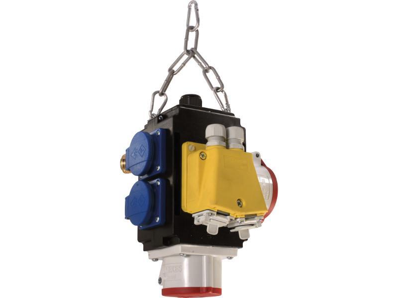 Bachmann Energiewürfel + Datenanschluss, 2x Steckdose, 2x CEE (349.311) Bachmann Energiewürfel + Datenanschluss, 2x Steckdose, 2x CEE (349.311)