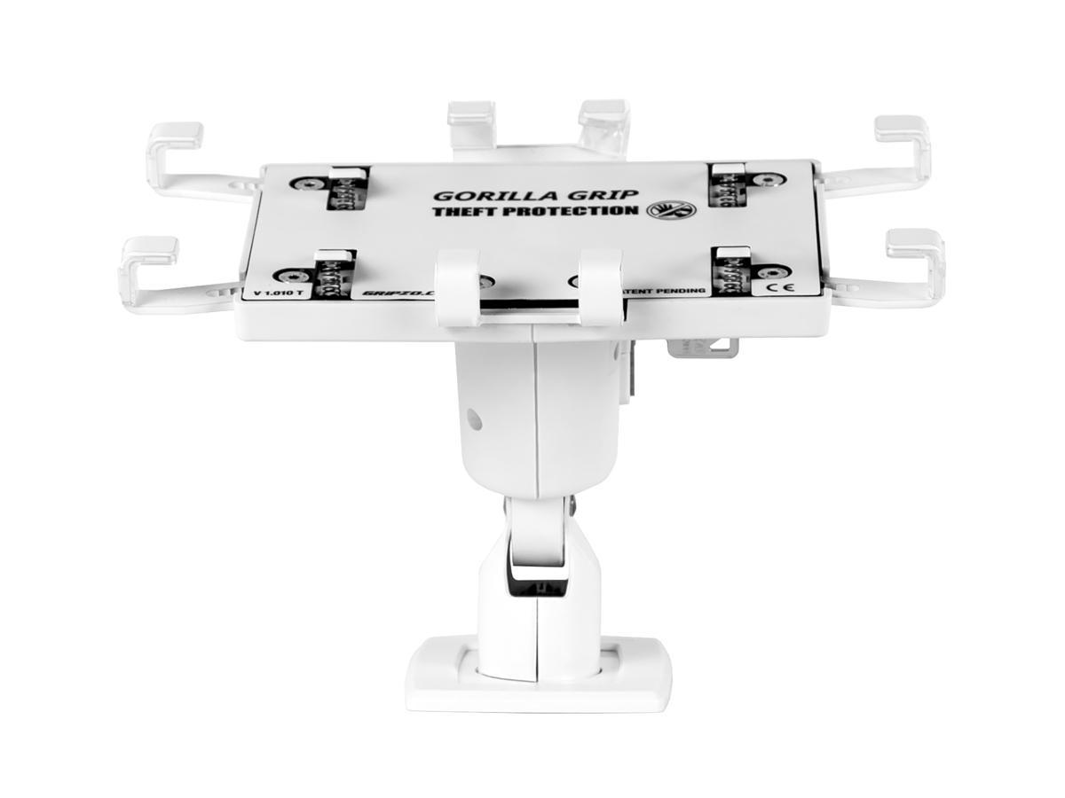 Gripzo Tablet Halterung diebstahlsicher neigbar 7-11 Zoll, weiß