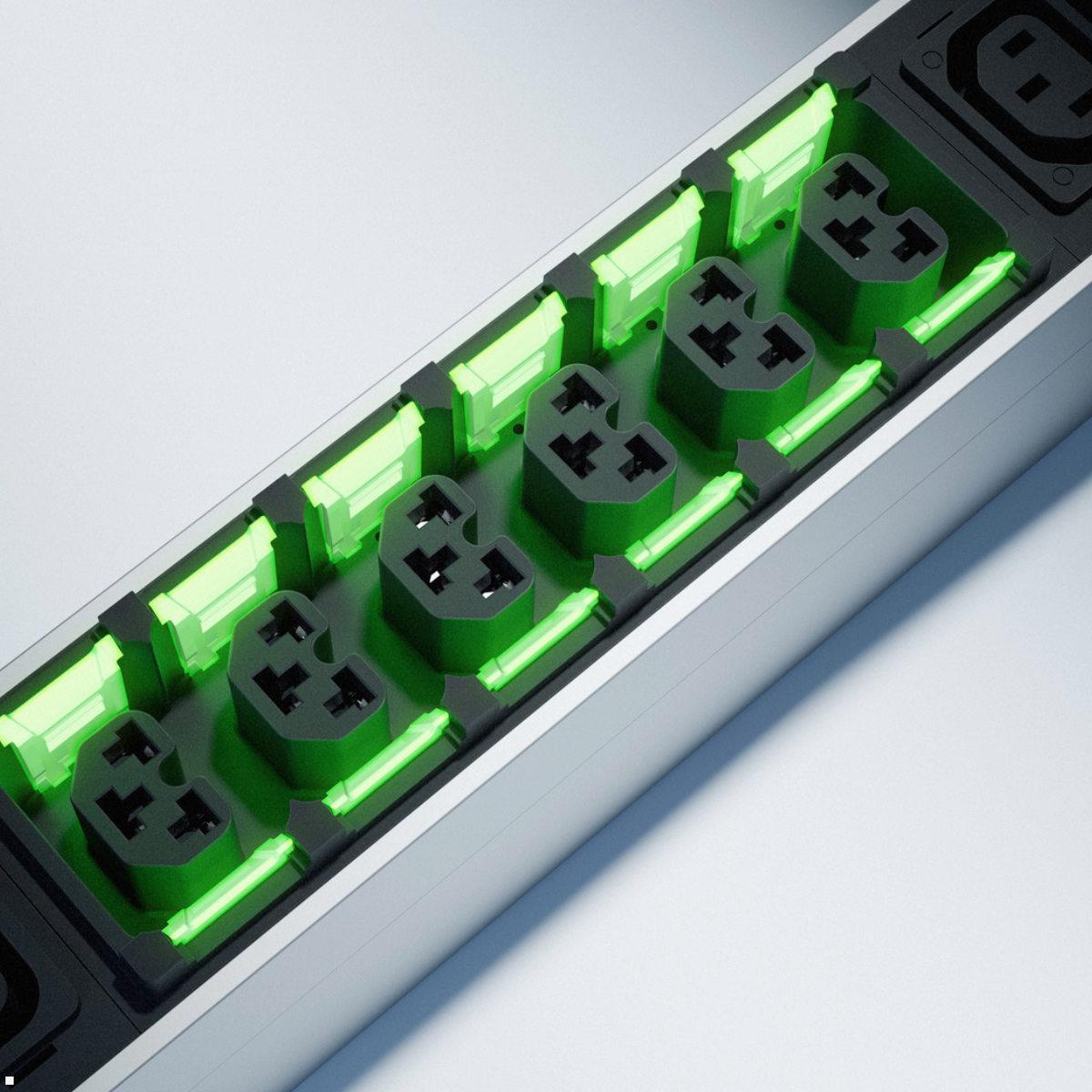 Bachmann BN PRO Metered + – 24xCombo, 3,0m CEE 16A/3p (BM0024743), Energiemessung