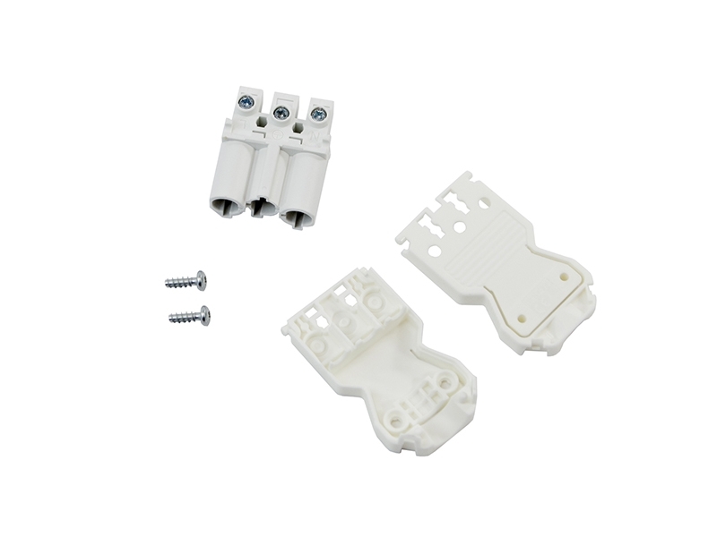 Bachmann Gerätestecker Schraubanschluss, GST18i3 weiß Bachmann Gerätestecker Schraubanschluss, GST18i3 weiß