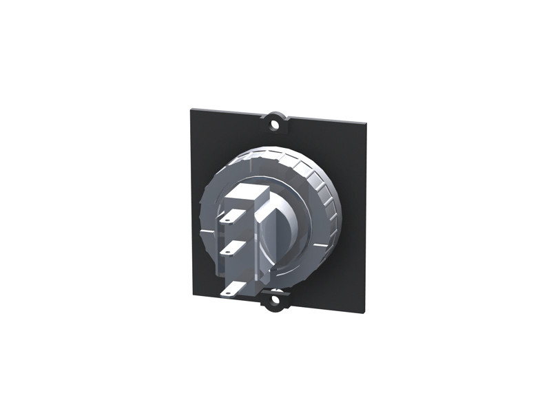 Bachmann Custom Modul Schalter mit Edelstahltaster, blau beleuchtet (917.047) Rückseite Bachmann Custom Modul Schalter mit Edelstahltaster, blau beleuchtet (917.047) Rückseite