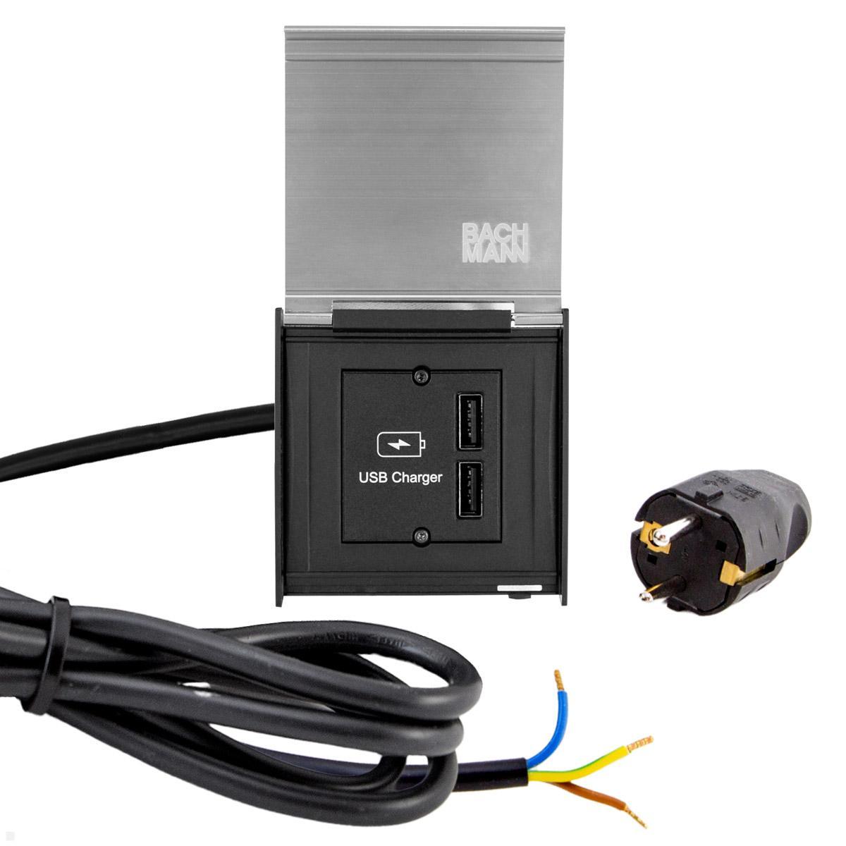 Einbau Steckdose USB Charger Bachmann KAPSA 927.0092 Einbau Steckdose USB Charger Bachmann KAPSA 927.0092