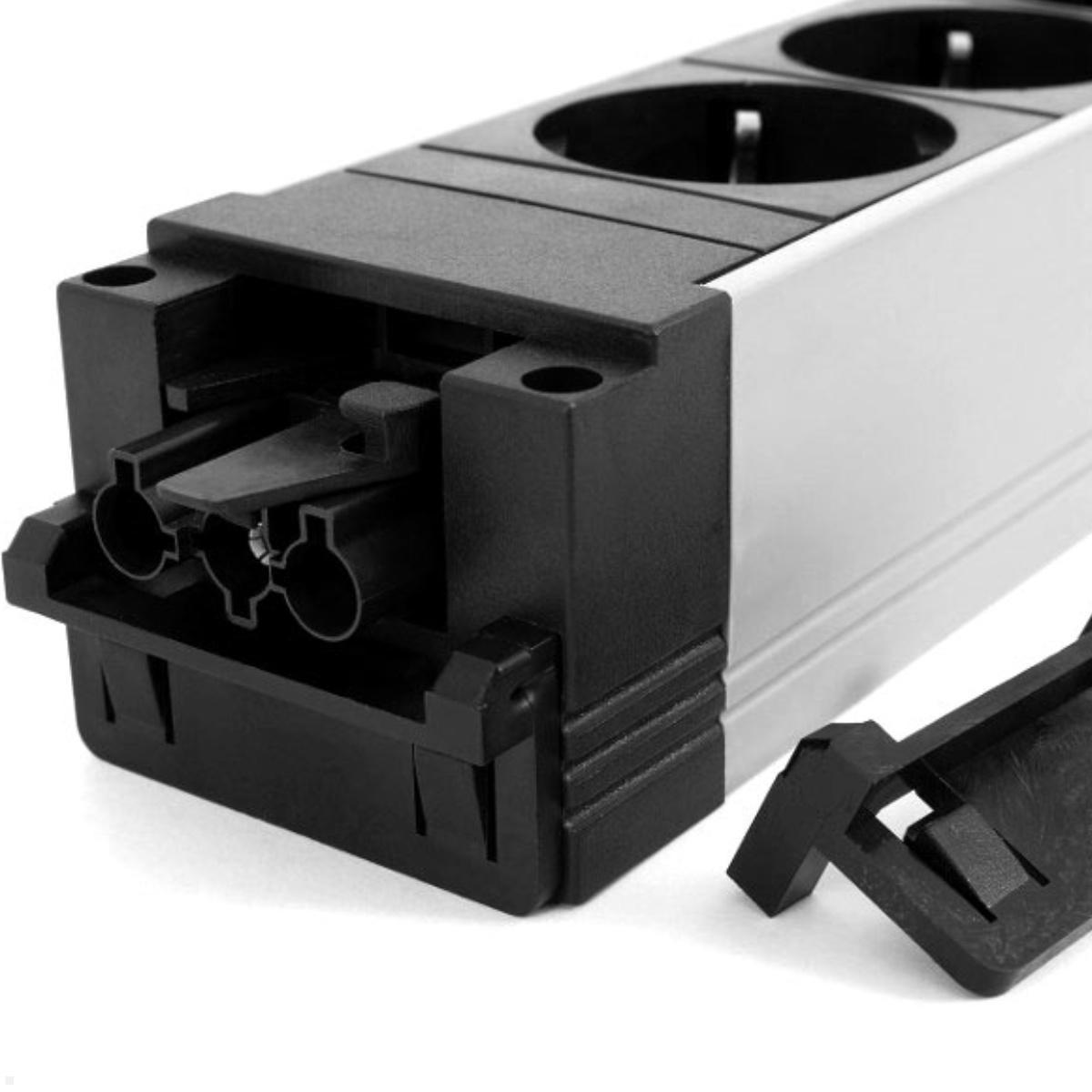 Bachmann STEP ALU 2x Steckdose mit USB-Charger 2x Custom Modul (906.09838), Gast18 Bachmann STEP ALU 2x Steckdose mit USB-Charger 2x Custom Modul (906.09838), Gast18