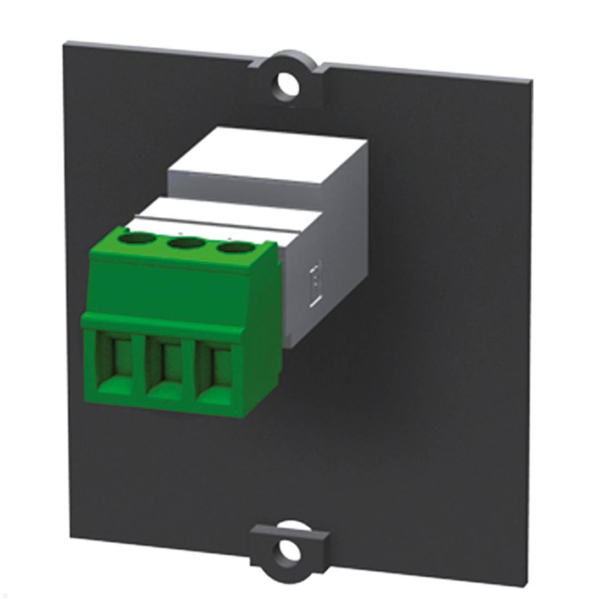 achmann Custom Modul 1x Miniklinke 3,5mm schwarz (917.091) achmann Custom Modul 1x Miniklinke 3,5mm schwarz (917.091)