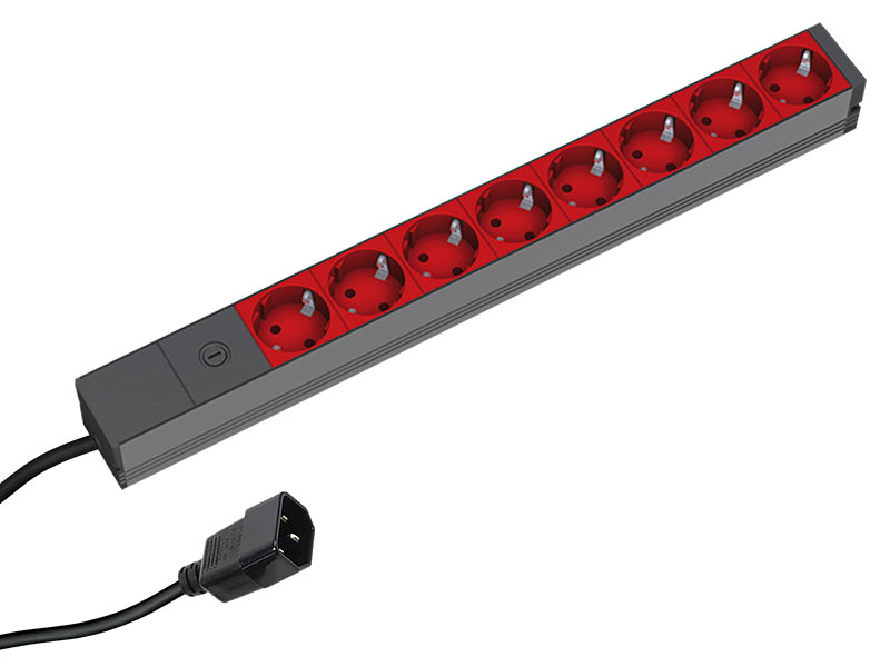 Bachmann 19 Zoll Steckdosenleiste 8x Schuko Feinsicherung 1HE (333.538) Bachmann 19 Zoll Steckdosenleiste 8x Schuko Feinsicherung 1HE (333.538)