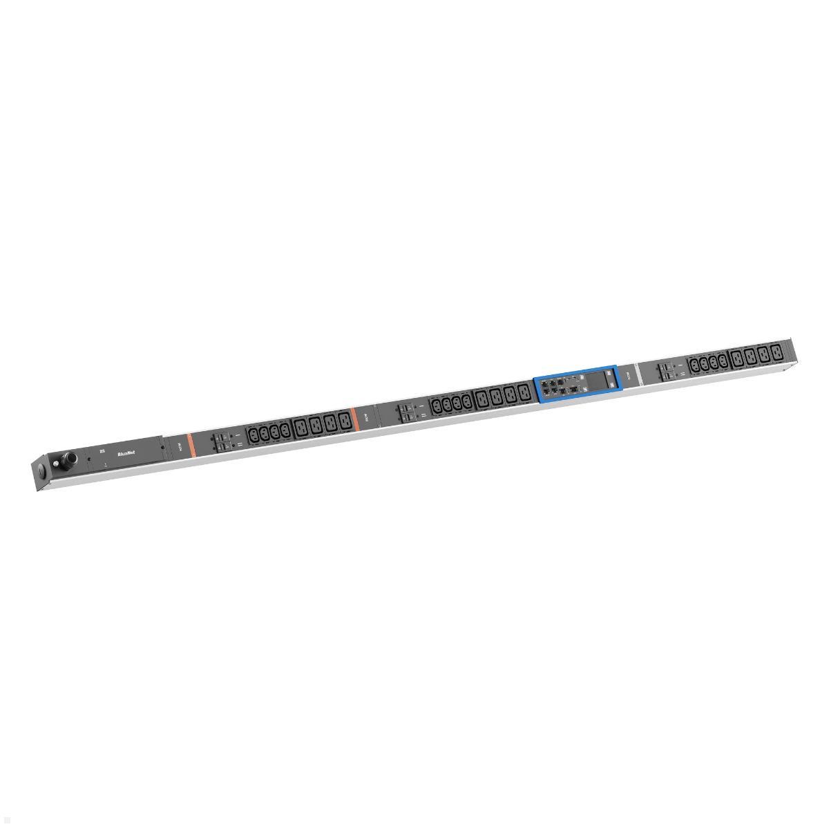 Bachmann BN PRO Metered RCM – 32A Rack PDU mit 12xC13 / 12xC19 / 6xMCB, 3,0m CEE 32A/5p (BM0015600)