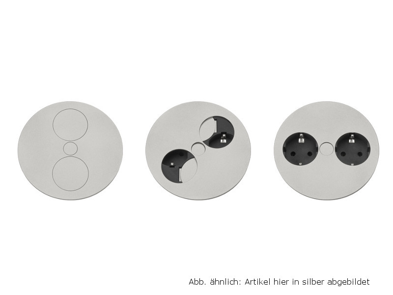 Bachmann Twist Steckdose 931.022 Schiebedeckel Bachmann Twist Steckdose 931.022 Schiebedeckel
