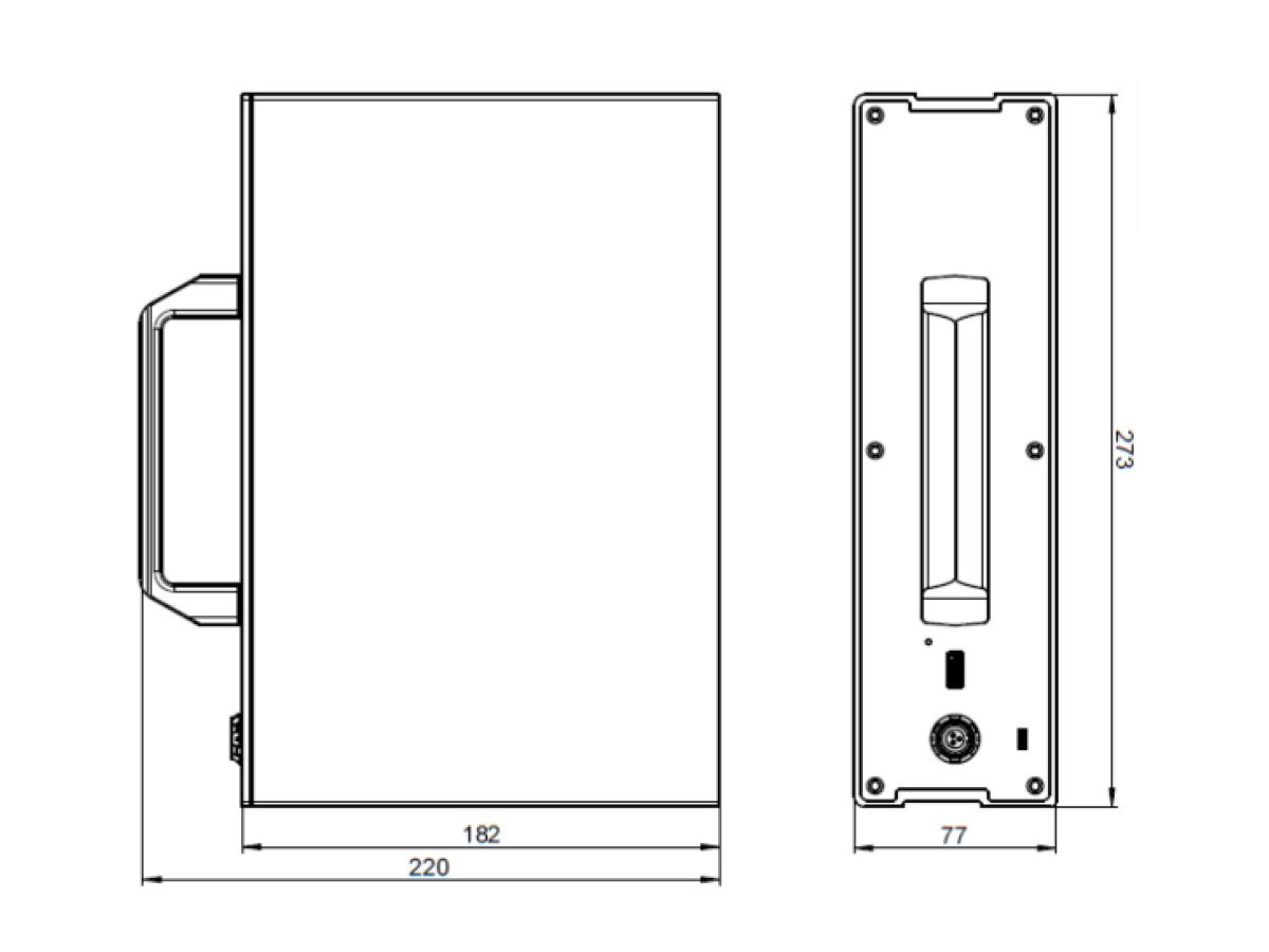 Bachmann Autarker Monitor mit Trolley Digital Signage, schwarz (701.0003) Maße Akku Bachmann Autarker Monitor mit Trolley Digital Signage, schwarz (701.0003) Maße Akku
