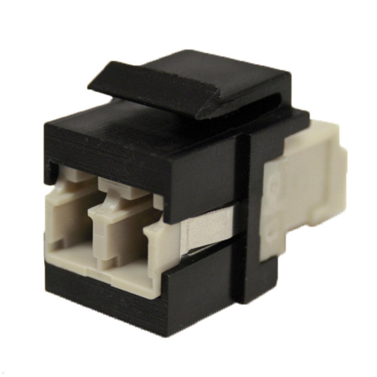 Bachmann Keystone Modul LWL-LC Duplex Kupplung (918.071) Bachmann Keystone Modul LWL-LC Duplex Kupplung (918.071)