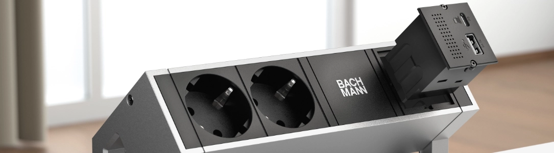 Bachmann Custom Modul Datenübertragung USB A/C Steckdosenleiste Bachmann Custom Modul Datenübertragung USB A/C Steckdosenleiste