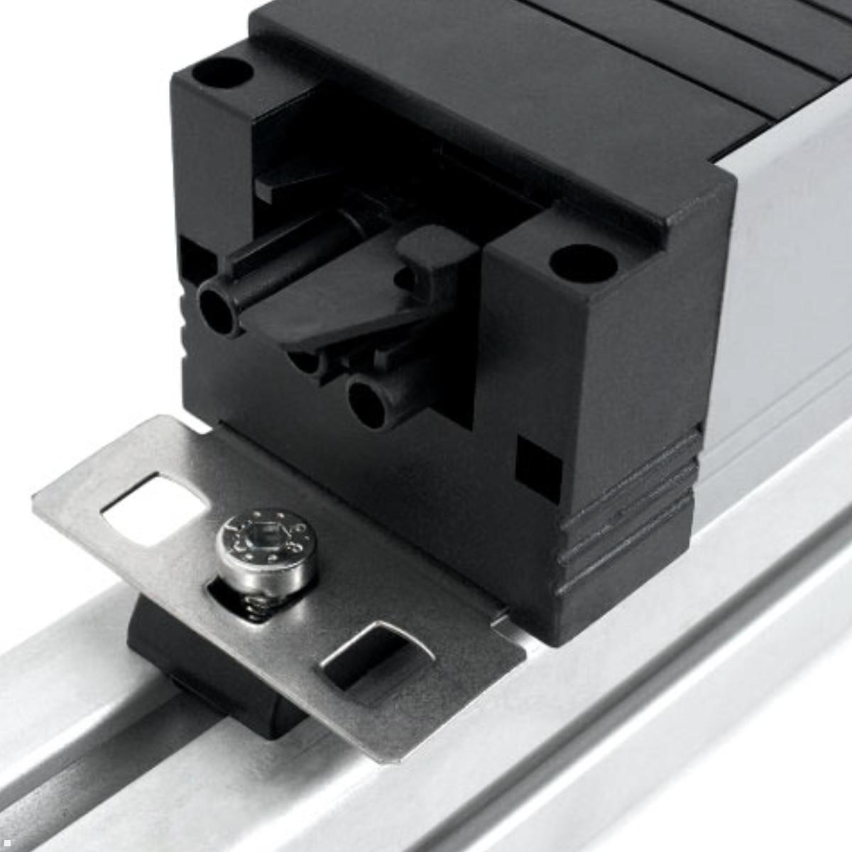 Bachmann STEP ALU 2x Steckdose mit USB-Charger 2x Custom Modul (906.09838), auf Aluschiene Bachmann STEP ALU 2x Steckdose mit USB-Charger 2x Custom Modul (906.09838), auf Aluschiene