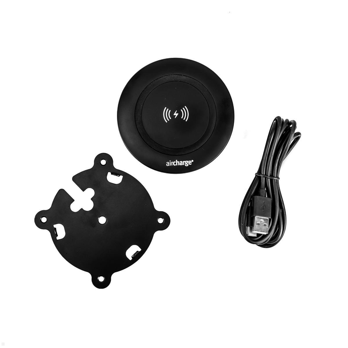 Bachmann Wireless Charger aircharge (934.004), 2m Kabel und Stahlplatte enthalten Bachmann Wireless Charger aircharge (934.004), 2m Kabel und Stahlplatte enthalten