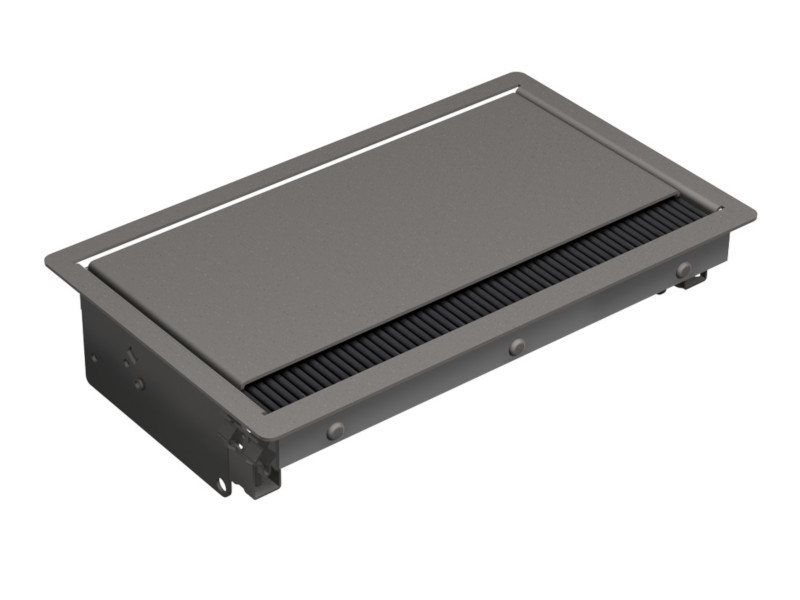 Bachmann CONI Einbaurahmen 3-fach anthrazit (338.0204) Bachmann CONI Einbaurahmen 3-fach anthrazit (338.0204)