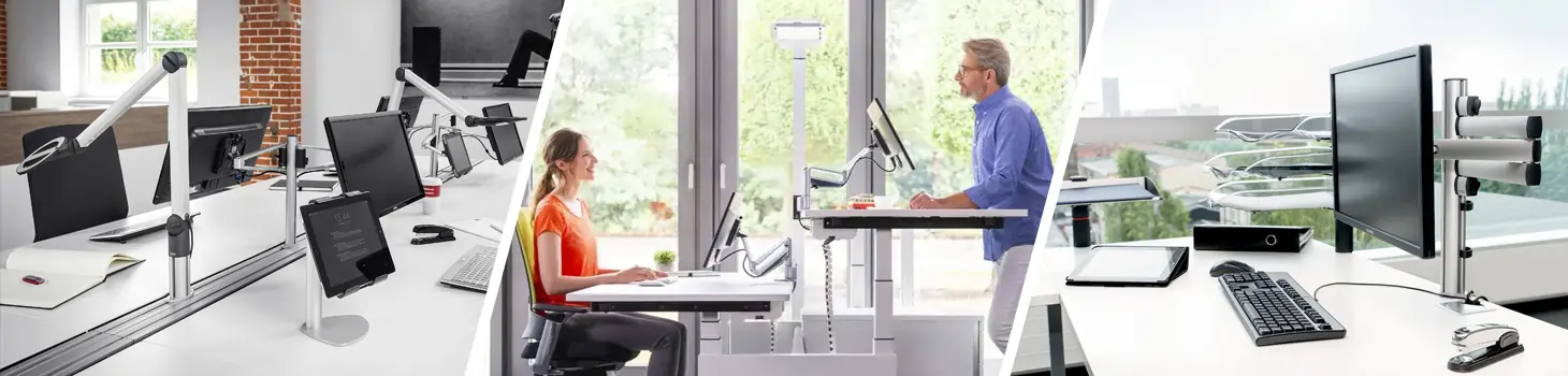 Novus Monitorhalter, Tablethalter, Dual-Halter