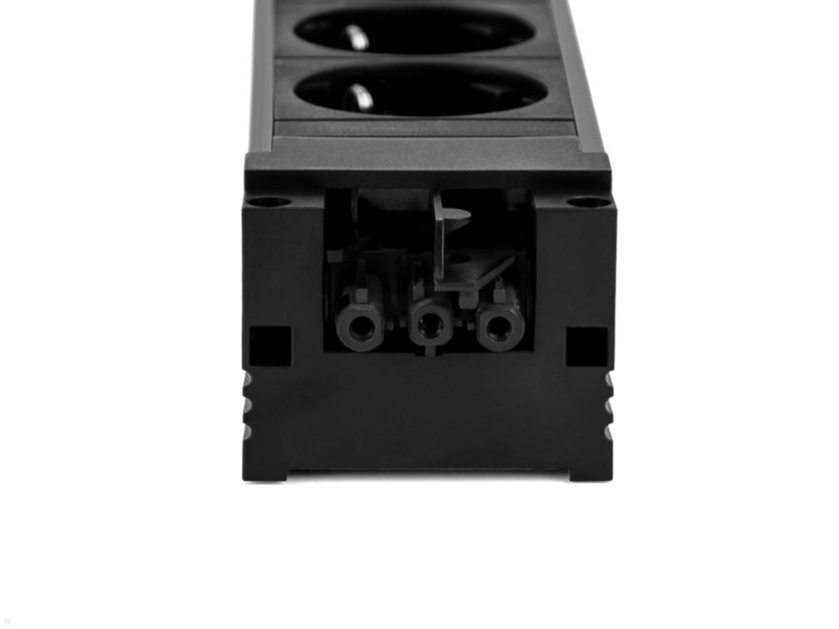 Bachmann Steckdosenleisten-Set DESK 2 + STEP BASE inkl. GST18 Kabel Female Anschluss Bachmann Steckdosenleisten-Set DESK 2 + STEP BASE inkl. GST18 Kabel Female Anschluss