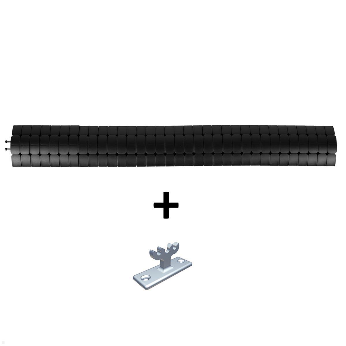 Bachmann Kabelschlange PRO Set mit Easy-Desk-3G-Halterung, schwarz (003.057B) Bachmann Kabelschlange PRO Set mit Easy-Desk-3G-Halterung, schwarz (003.057B)