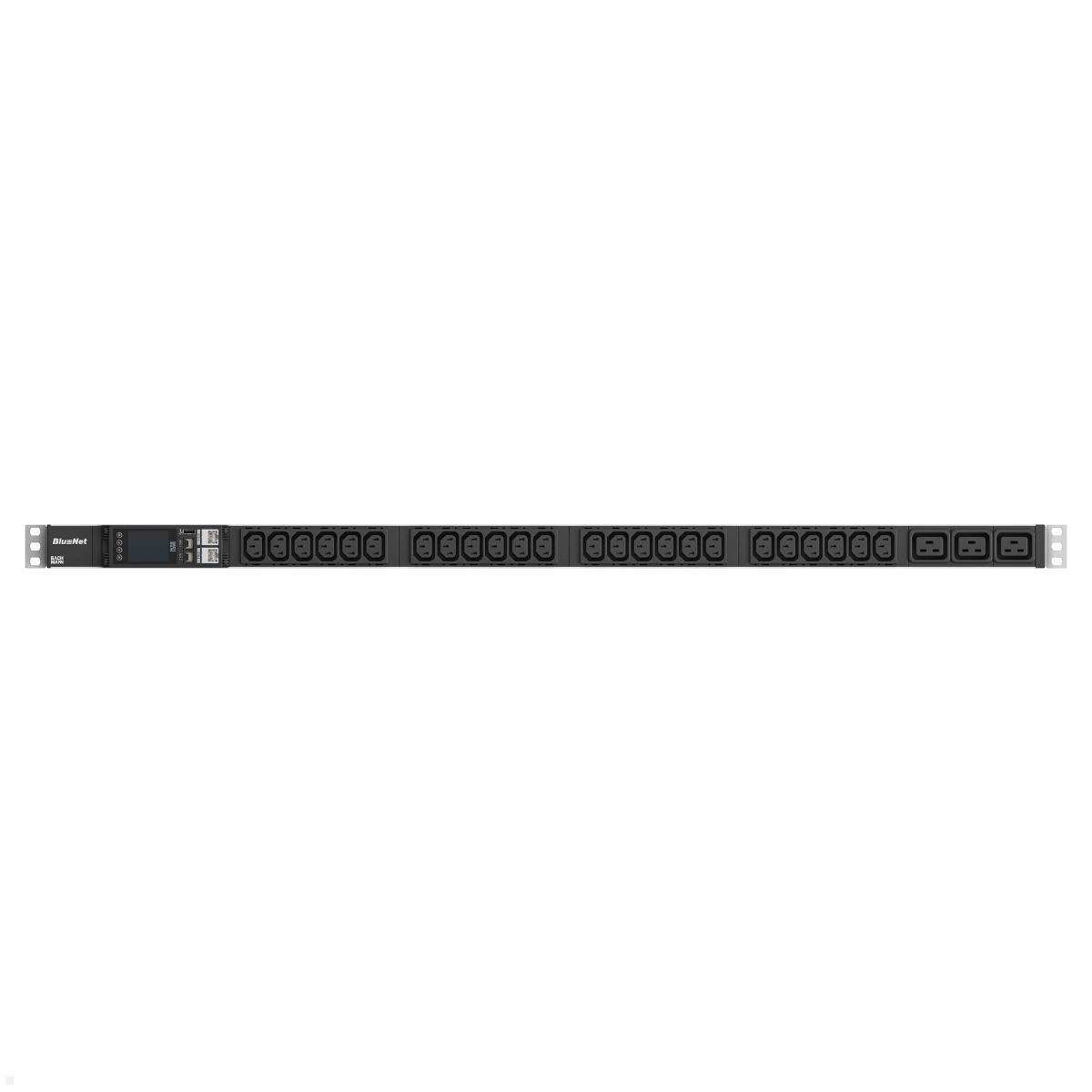 Bachmann BN ESSENTIAL Metered - 16/3p Rack PDU mit 24xC13, 3xC19 & Display