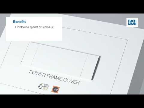 Bachmann Power Frame Cover 3-fach silber (915.500)